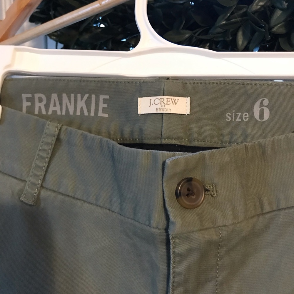 NWOT!! J Crew Frankie Chino Pant